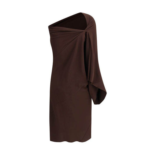 Rick Owens One-shoulder Dress RI-RP01E7234CC14-IT42 | L