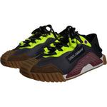 Dolce & Gabbana Multicolor Nylon Low Top NS1 Sneakers Shoes MV6754-40