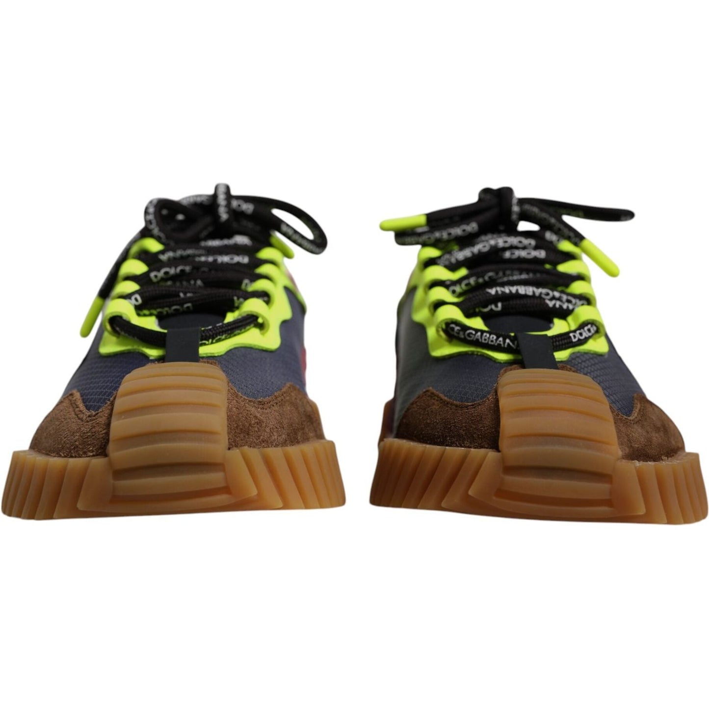 Dolce & Gabbana Multicolor Nylon Low Top NS1 Sneakers Shoes MV7966-39