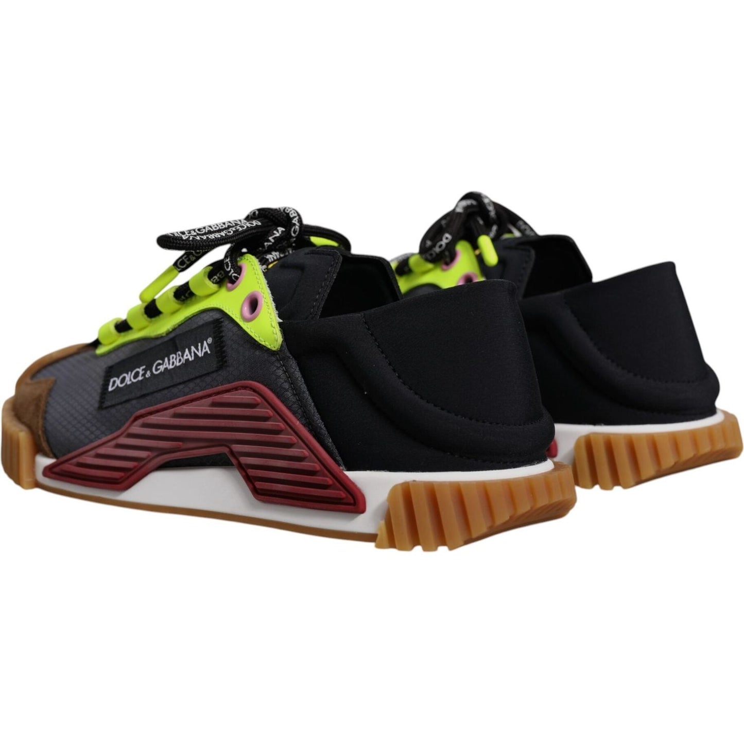 Dolce & Gabbana Multicolor Nylon Low Top NS1 Sneakers Shoes MV7966-39