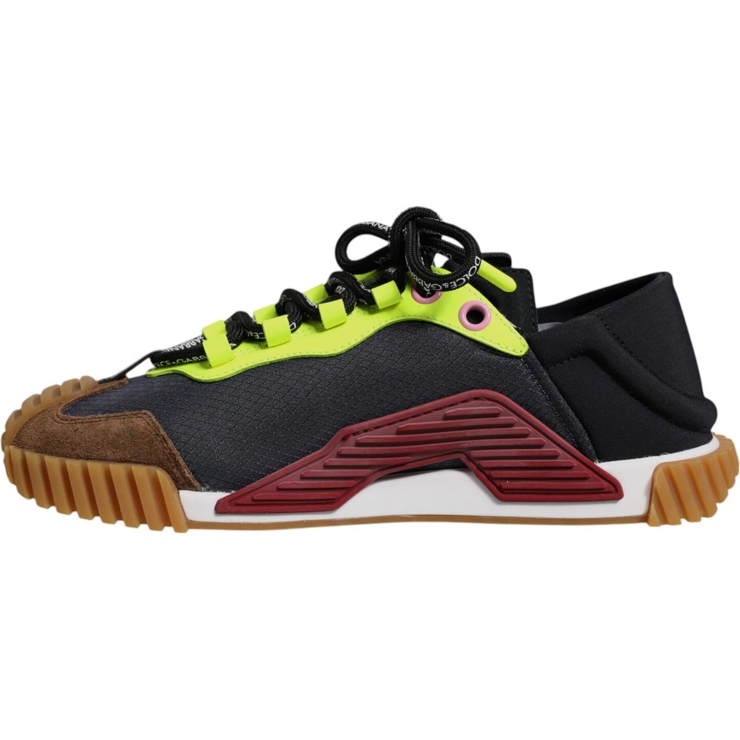 Dolce & Gabbana Multicolor Nylon Low Top NS1 Sneakers Shoes MV7966-39