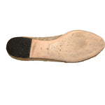Dolce & Gabbana Gold Crystal Loafer Lace Ballet Flats Shoes LA12367-40