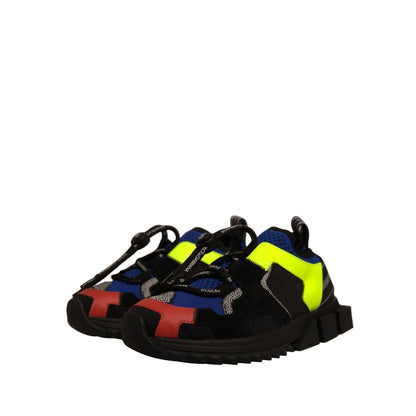 Dolce & Gabbana Multicolor Low Top Sorrento Sneakers Shoes