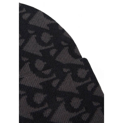 Calvin Klein Jeans Black Recycled Polyester Caps Baseball Hat