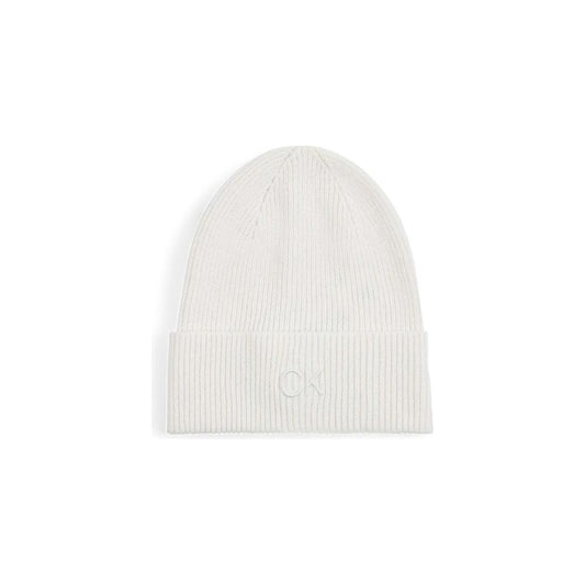 Calvin Klein White Organic Cotton Hat