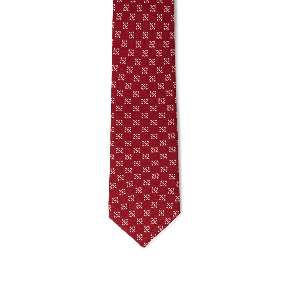 Giorgio Armani Red Silk Ty