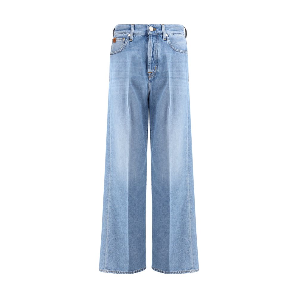 Jacob Cohen Light Blue Cotton Jeans Denim