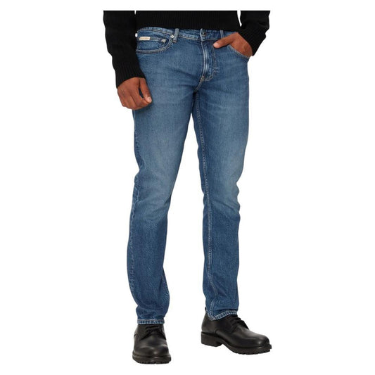 Calvin Klein Jeans Blue Cotton Jeans & Pant