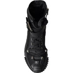 Dolce & Gabbana Black Nylon NS1 High Top Sneakers Shoes LA10952-38