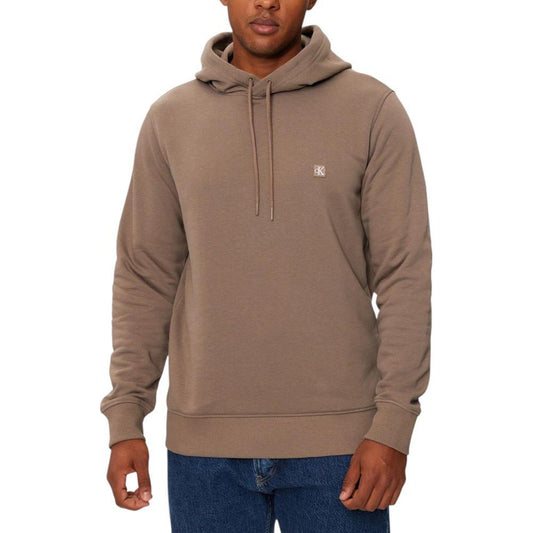 Calvin Klein Jeans Beige Recycled Cotton Sweater