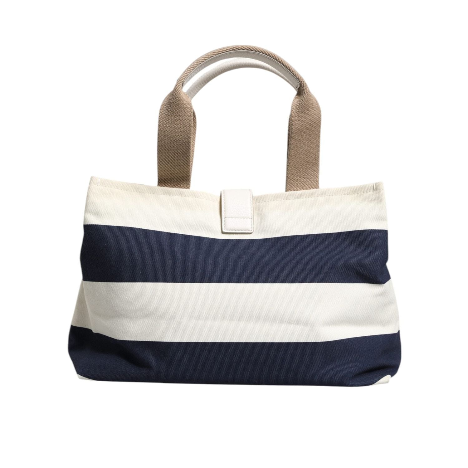 Front view with bag zipped and handles upright.