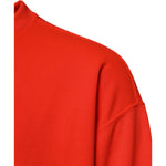 Dolce & Gabbana Red Logo Polyester Crew Neck Sweatshirt Sweater TSH87205-56