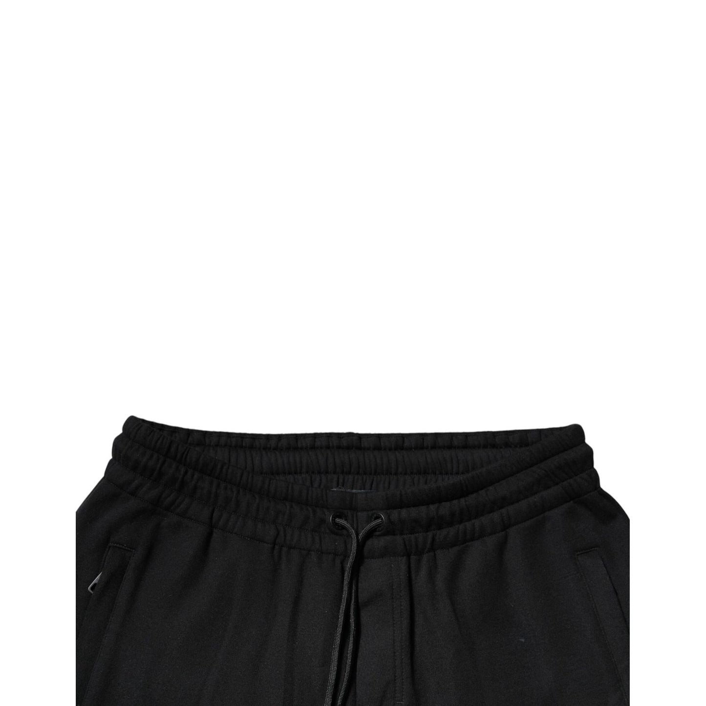 Dolce & Gabbana Black Cotton Jogger Jogging Pants