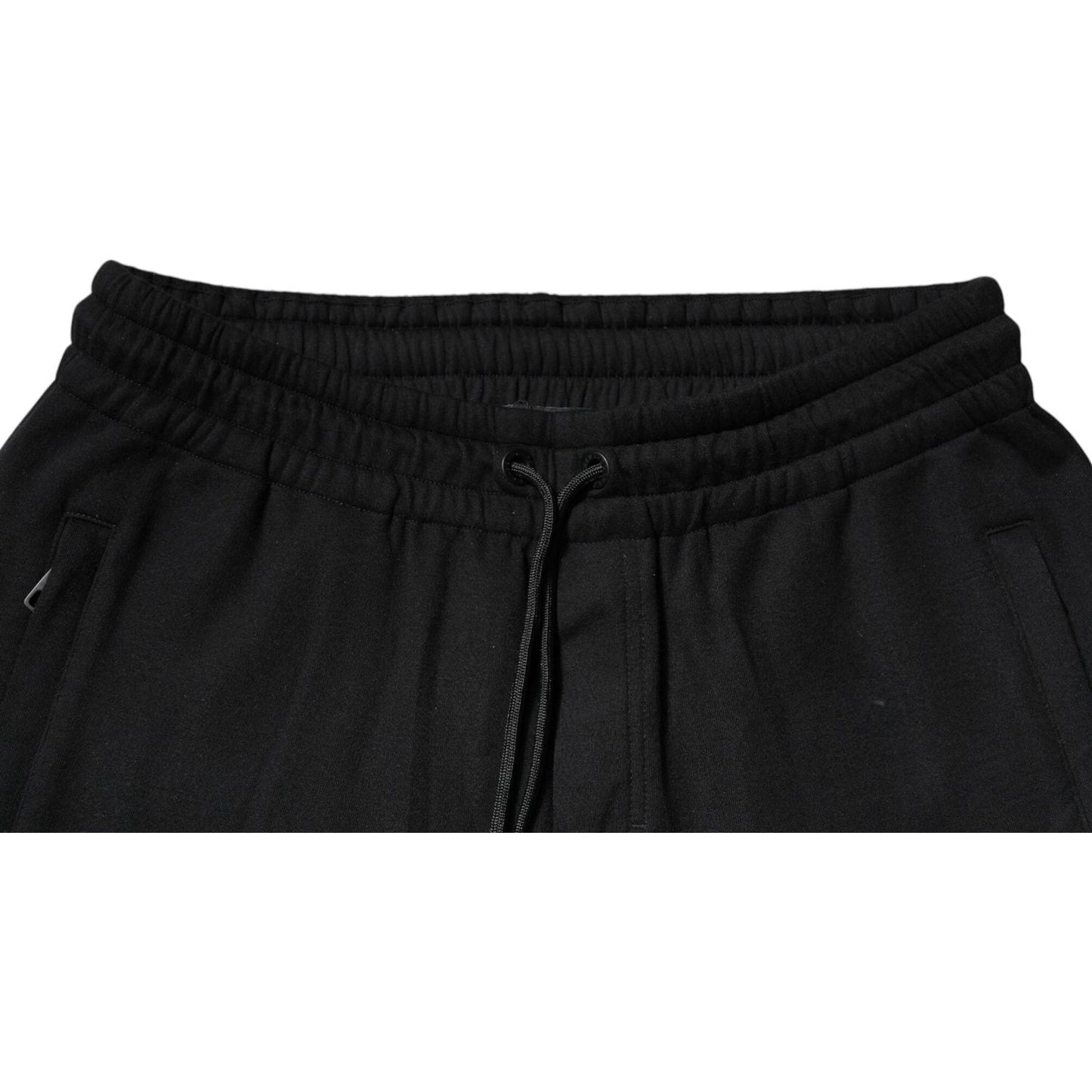 Dolce & Gabbana Black Cotton Jogger Jogging Pants PAN76019-46