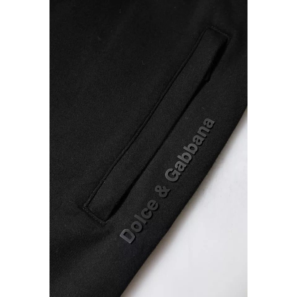Dolce & Gabbana Black Cotton Jogger Jogging Pants PAN76019-46