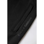 Dolce & Gabbana Black Cotton Jogger Jogging Pants PAN76019-46