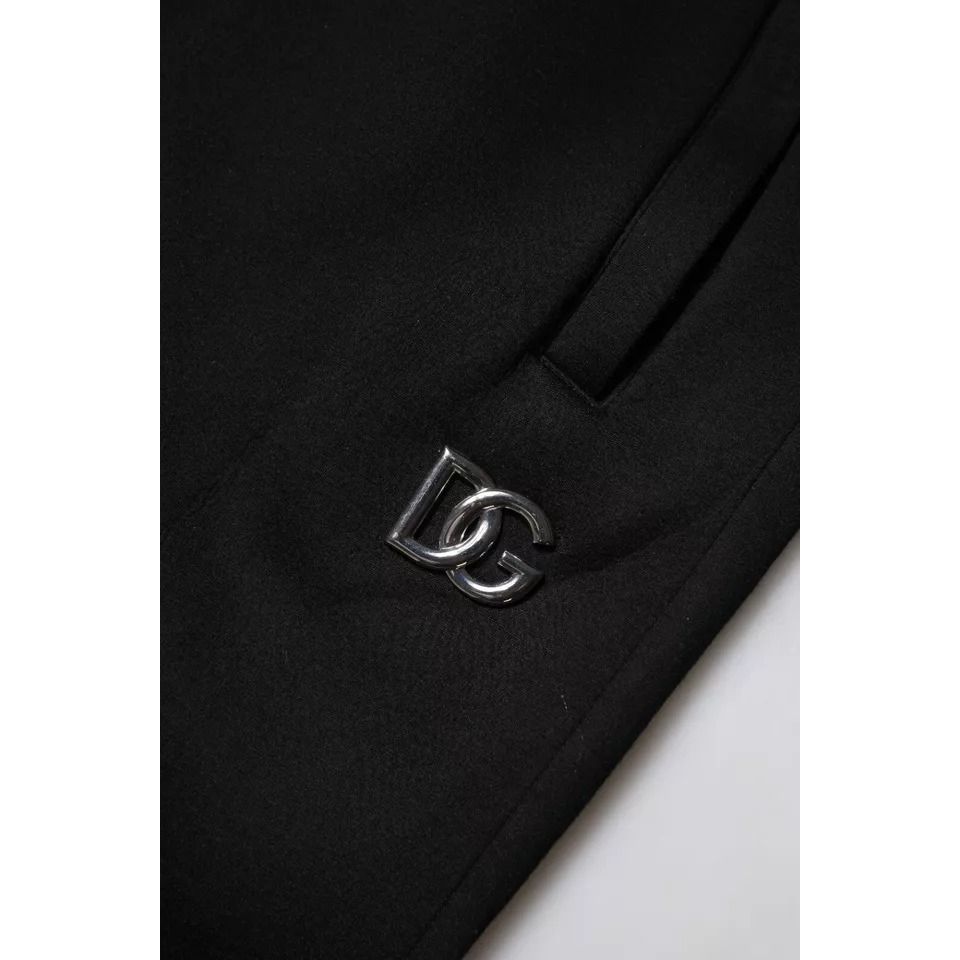Dolce & Gabbana Black Modal Jogger Jogging Pants