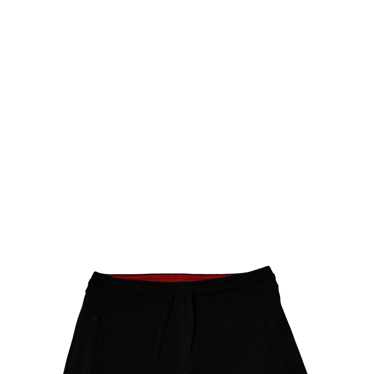 Dolce & Gabbana Black Wool Mid Waist Jogger Sweatpants Pants