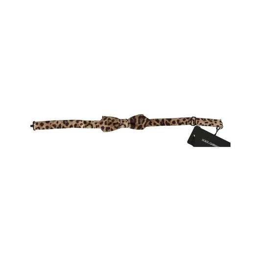 Dolce & Gabbana Brown Silk Ties & Bowty DO&-1002-ONE SIZE