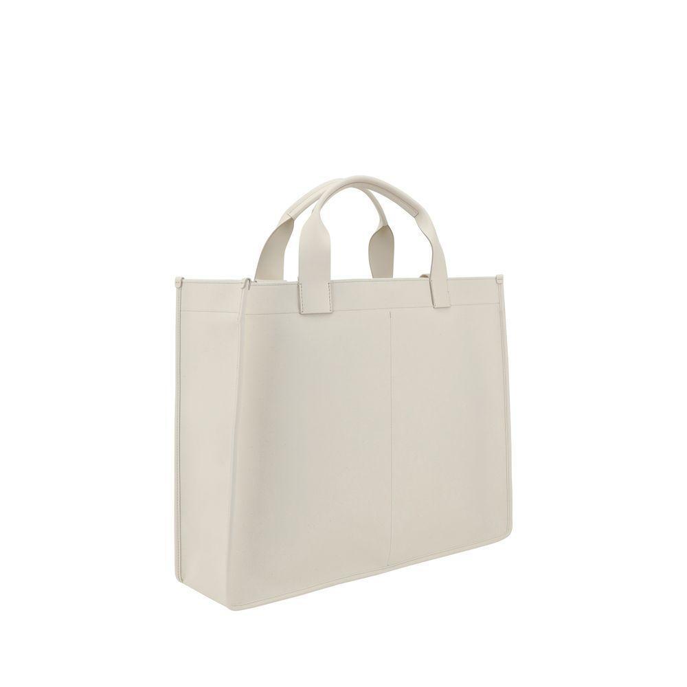 Front view with bag zipped and handles upright.