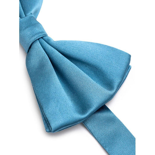 Dolce & Gabbana Blue Silk Bowty DO-882367320013813-ONE SIZE