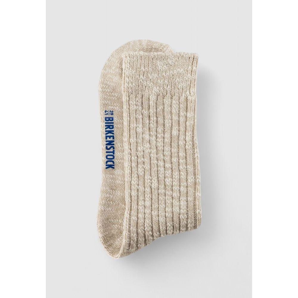 Birkenstock Beige Cotton Sock BI-14703500127-39-41
