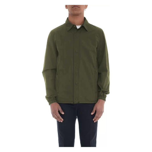 Herno Green Nylon Jacket HE-14932-IT54 | XXL