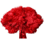 Dolce & Gabbana Red Alpaca Fur Women Neck Warmer Winter Scarf MS7123-40