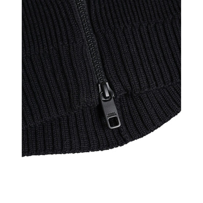 Dolce & Gabbana Black Wool Whole Head Wrap Balaclava Hat