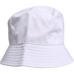 Dolce & Gabbana White Cotton Wide Brim Bucket Hat HAT9779-59