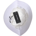 Dolce & Gabbana White Cotton Wide Brim Bucket Hat HAT9779-59