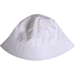 Dolce & Gabbana White Cotton Wide Brim Bucket Hat HAT9779-59