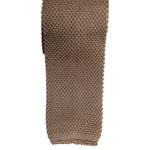 Dolce & Gabbana Brown Silk Adjustable Necktie Tie KRA3480
