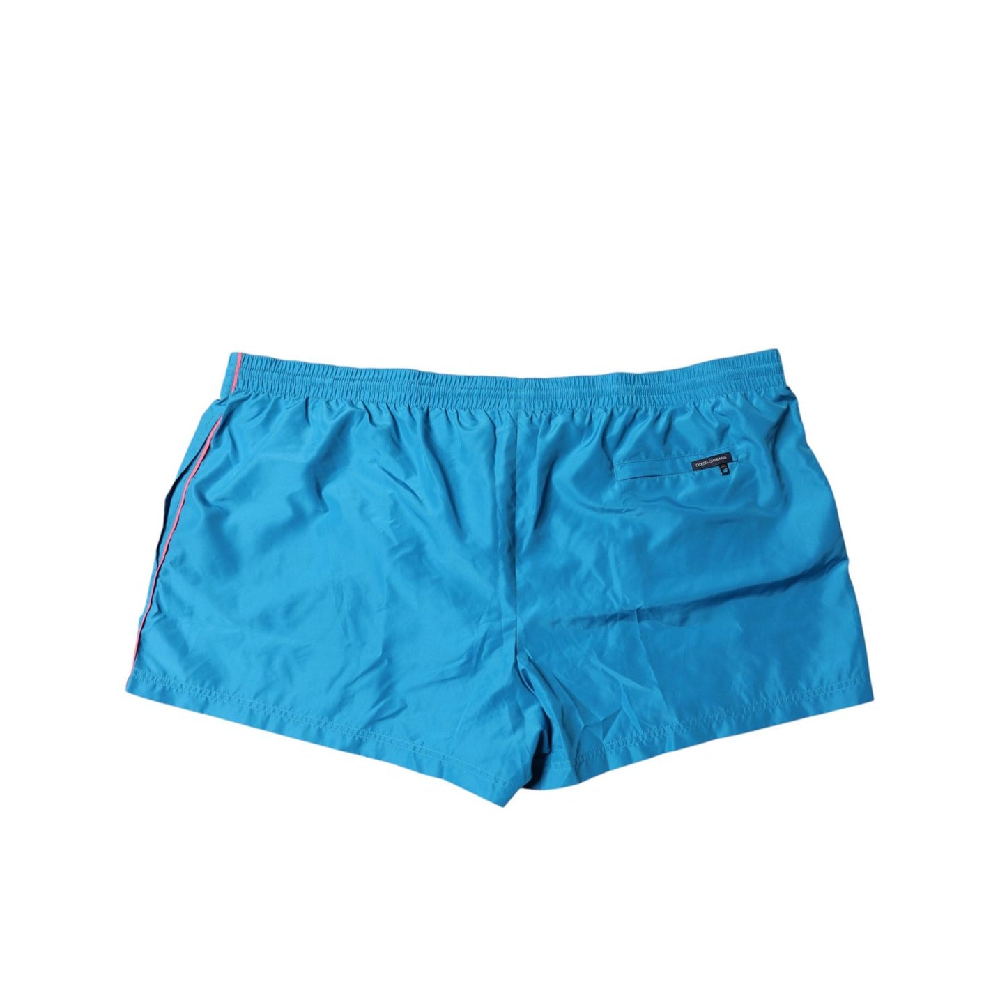 Dolce & Gabbana Turquoise Logo Beachwear Shorts 2Pc Swimwear