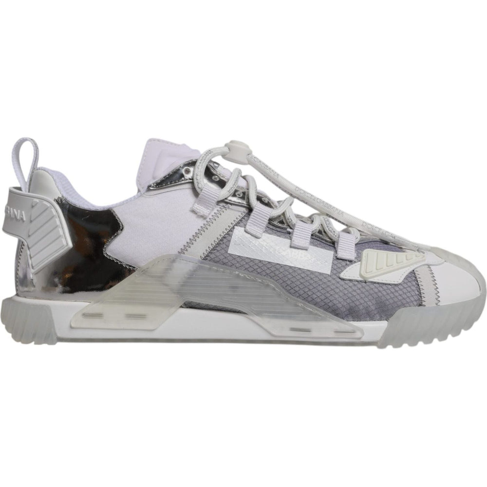Dolce & Gabbana Multicolor Nylon NS1 Low Top Sneakers Shoes MV7183-43