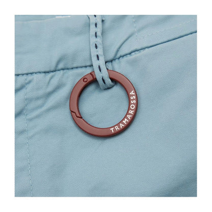 Tramarossa Light Blue Linen Men Short