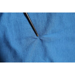 Dolce & Gabbana Blue Cashmere Crown V-neck Pullover Sweater TSH85153-50