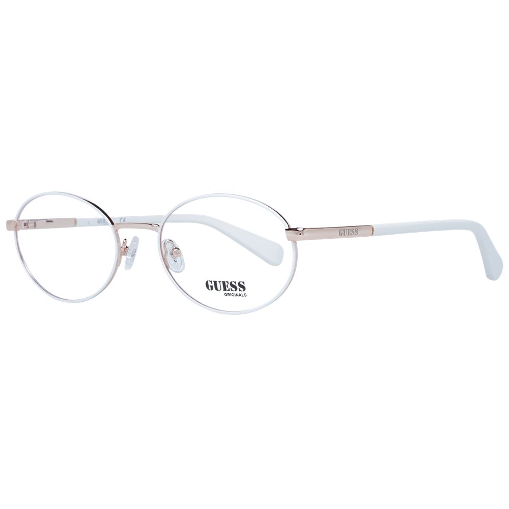 Guess White Metal Glasses (Frames)