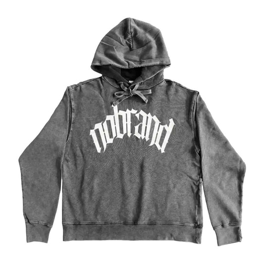 Diego Venturino Gray Cotton Men's Hooded Sweatshirt