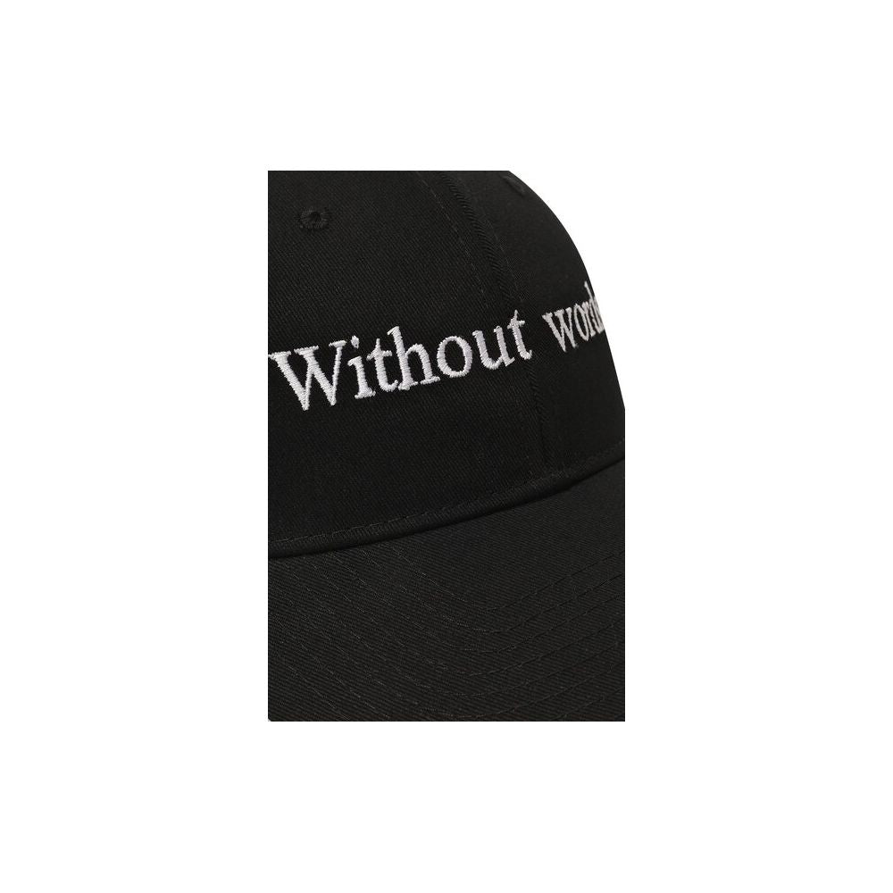 Diego Venturino Black Cotton Hat