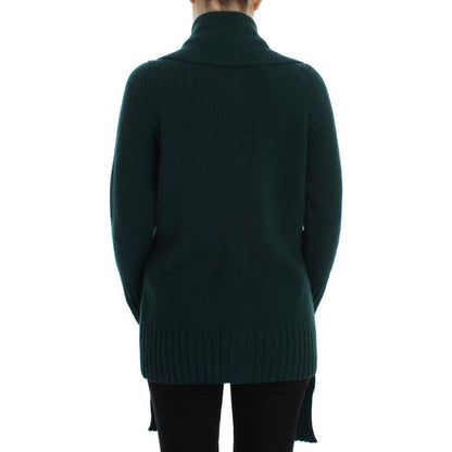 Dolce & Gabbana Green Knitted Cashmere Cardigan