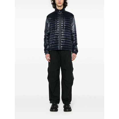 Moncler Blue Polyamide Men Jacket