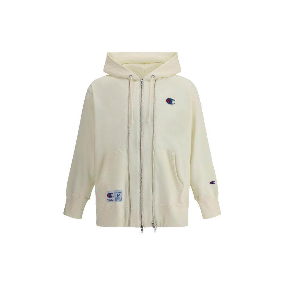 Undercover Hoodie with double zipper UN-UC1E4811IVORY-M