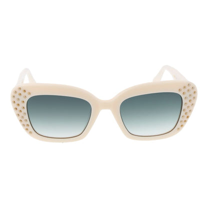 Maje Cream Acetate Sunglasses