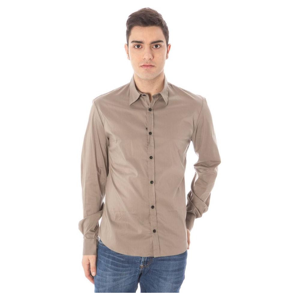 Costume National Green Cotton Shirt