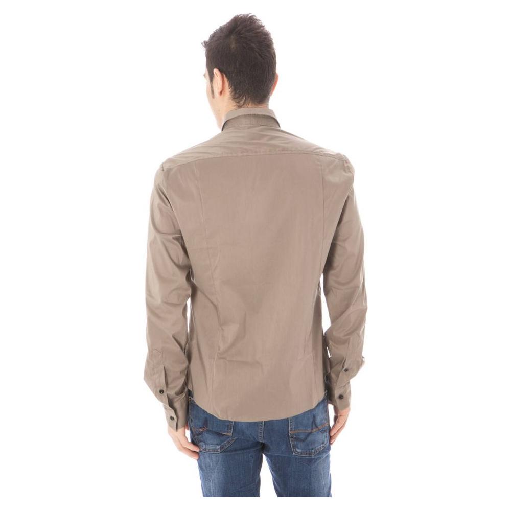 Costume National Green Cotton Shirt