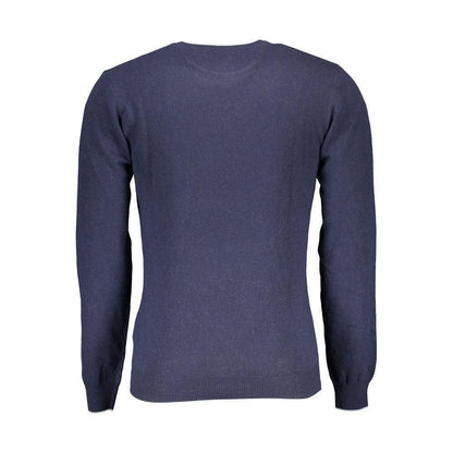 U.S. POLO ASSN. Blue Wool Men Sweater