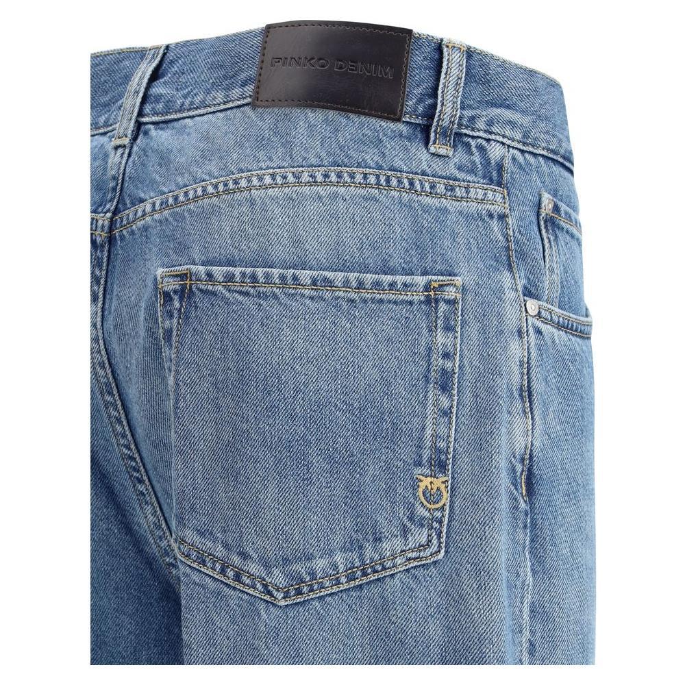 PINKO Wide-leg Lovely Jeans PI-104600A2DYPJU-W25
