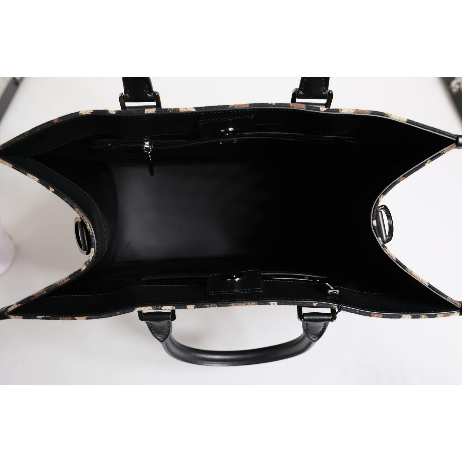 Dolce & Gabbana Multicolor Leopard Shopping Tote Shoulder Bag