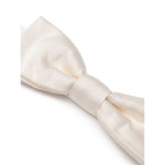Dolce & Gabbana White Silk Bowty DO-8285666-ONE SIZE